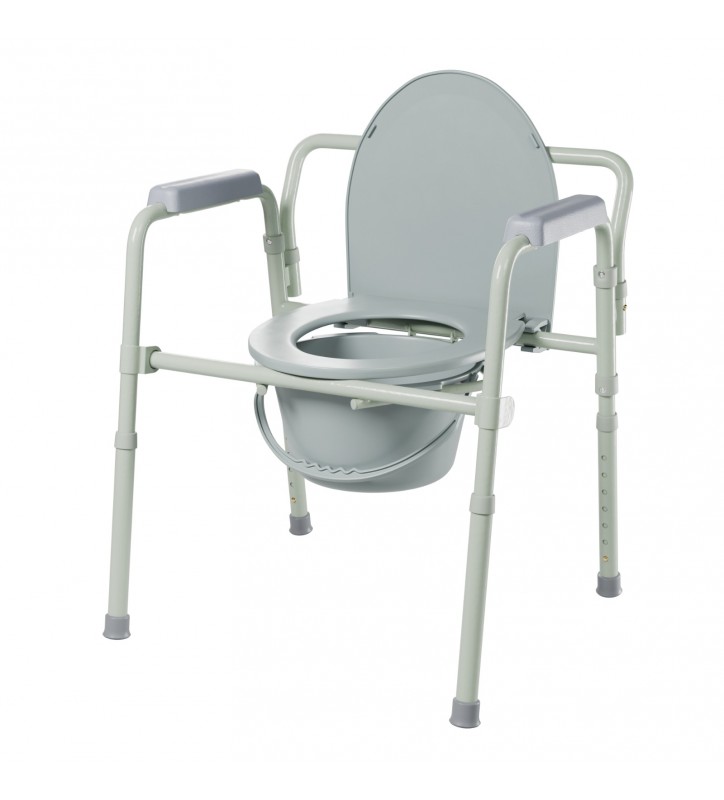 Scaun WC camera. Reglabil pe inaltime. Max 135 Kg pt persoane supraponderale.