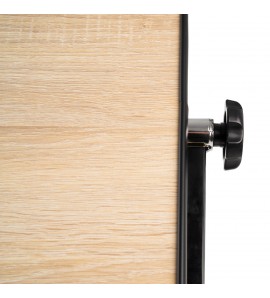 Masa de servit la pat cu roti, frane la cele 4 roti, reglabila pe inaltime