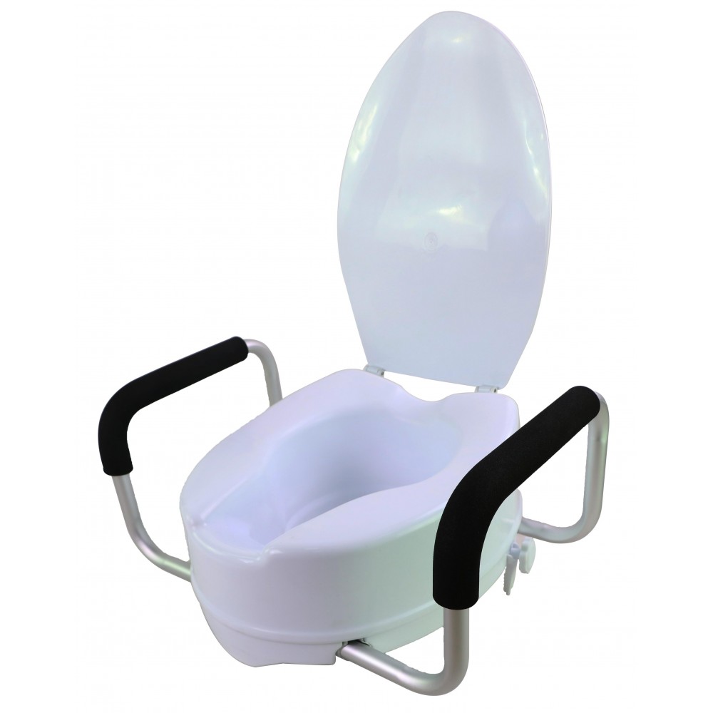 Inaltator wc cu capac si manere de 15 cm -Resigilat