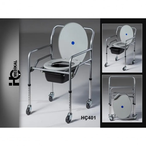 Scaun WC toaleta cu 4 roti