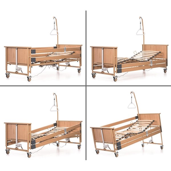 Pat electric Daliecon, reglabil pe inaltime si pe sectiuni, suport ridicare inclus, import Germania