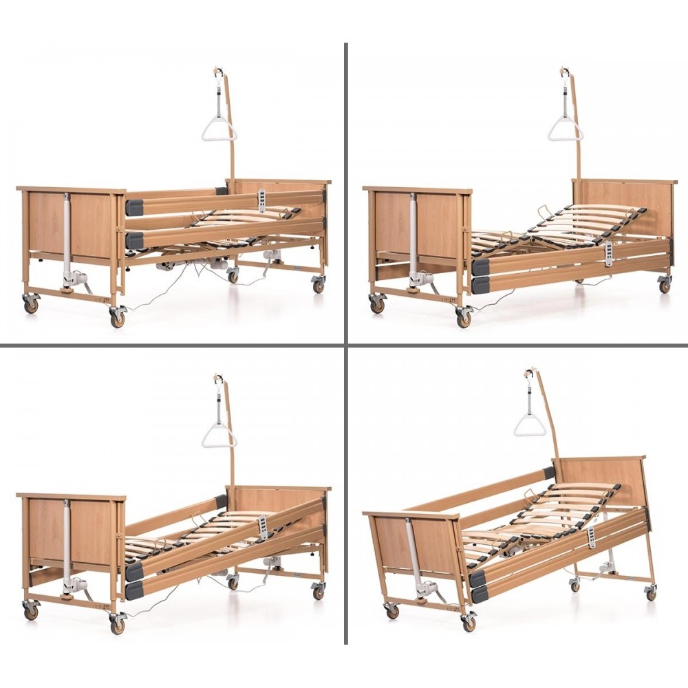 Pat electric Daliecon, reglabil pe inaltime si pe sectiuni, suport ridicare inclus, import Germania