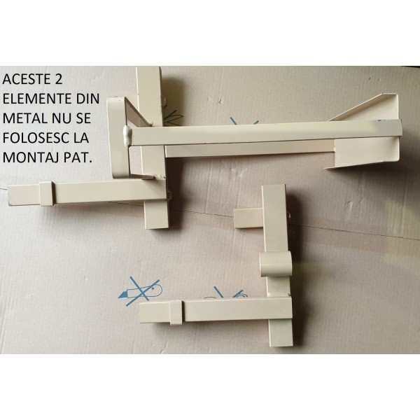 Pat electric Daliecon, reglabil pe inaltime si pe sectiuni, suport ridicare inclus, import Germania