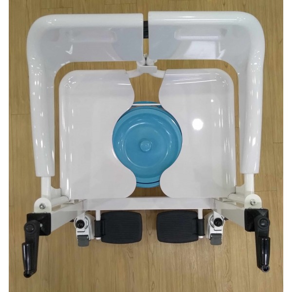 Scaun transfer pat-toaleta-baie-masa fara a ridica utilizatorul. Scaun WC camera tip Foarfeca. -RESIGILAT -Expus in magazin Scaun transfer pat-toaleta-baie-masa fara a ridica utilizatorul. Scaun WC camera tip Foarfeca. -RESIGILAT -Expus in magazin