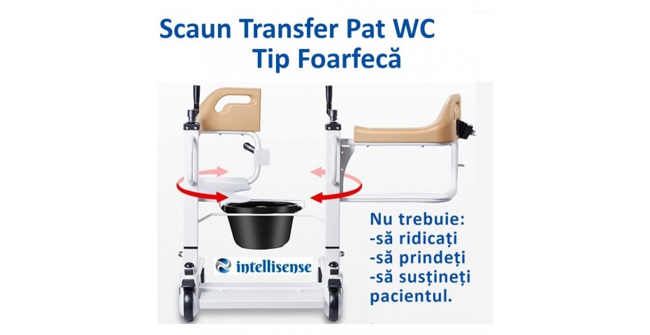 Cum să îngrijești un pacient fără să îți pui în pericol propria sănătate: Scaunul de transfer „tip foarfecă”